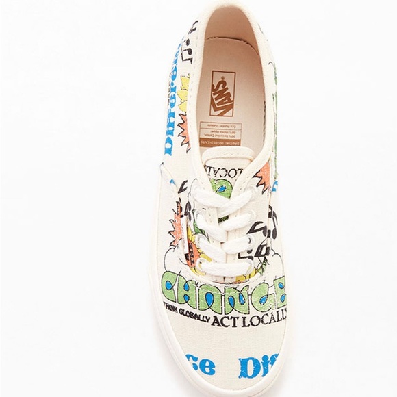 New in box! Vans Eco Theory Authentic kids shoes size 13.5 - Picture 2 of 4